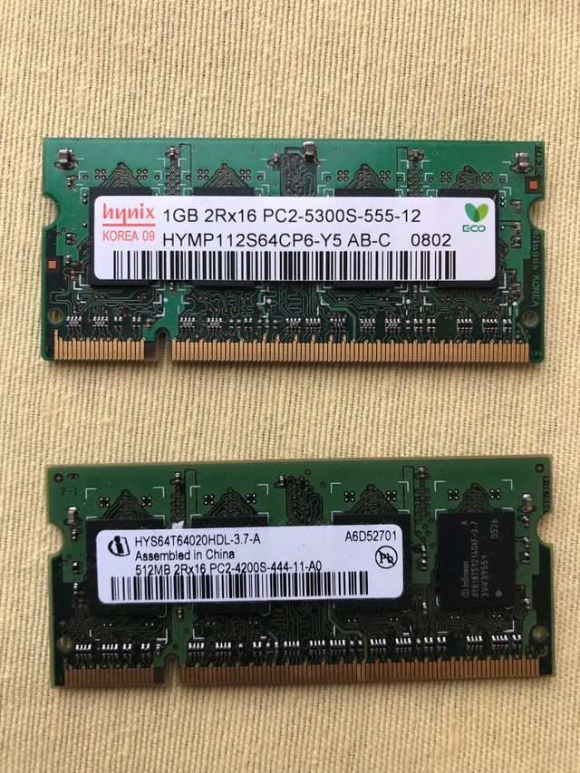 Memoria ram PC2