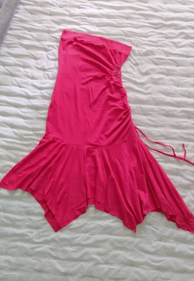 Vestido Rosa Naf Naf