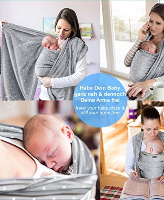 Pañuelo Portabebes fular MAKIMAJA