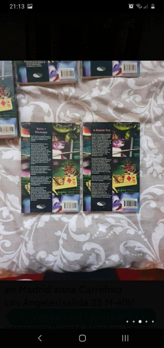 5 libros Coleccion Alfred Hitchcock