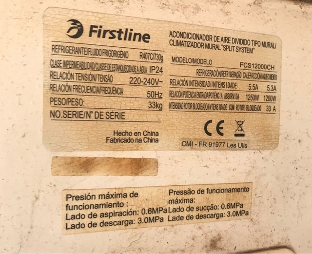 condizionatore d'aria firstlines