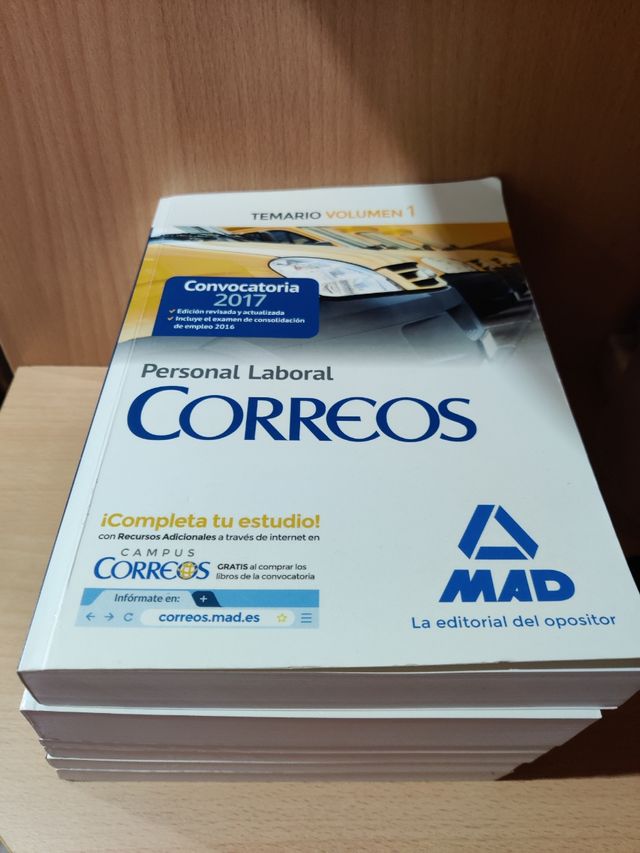 Personal laboral temario correos 2017