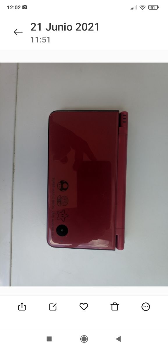 Nintendo dsxl Mario Bross