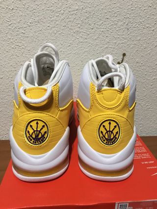 Zapatillas Nike air Max uptempo 95 LAKERS de segunda mano por 125 EUR en  Alicante en WALLAPOP