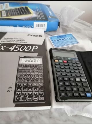 Casio fx4500P de segunda mano por 60 EUR en Quincoces de Yuso en WALLAPOP