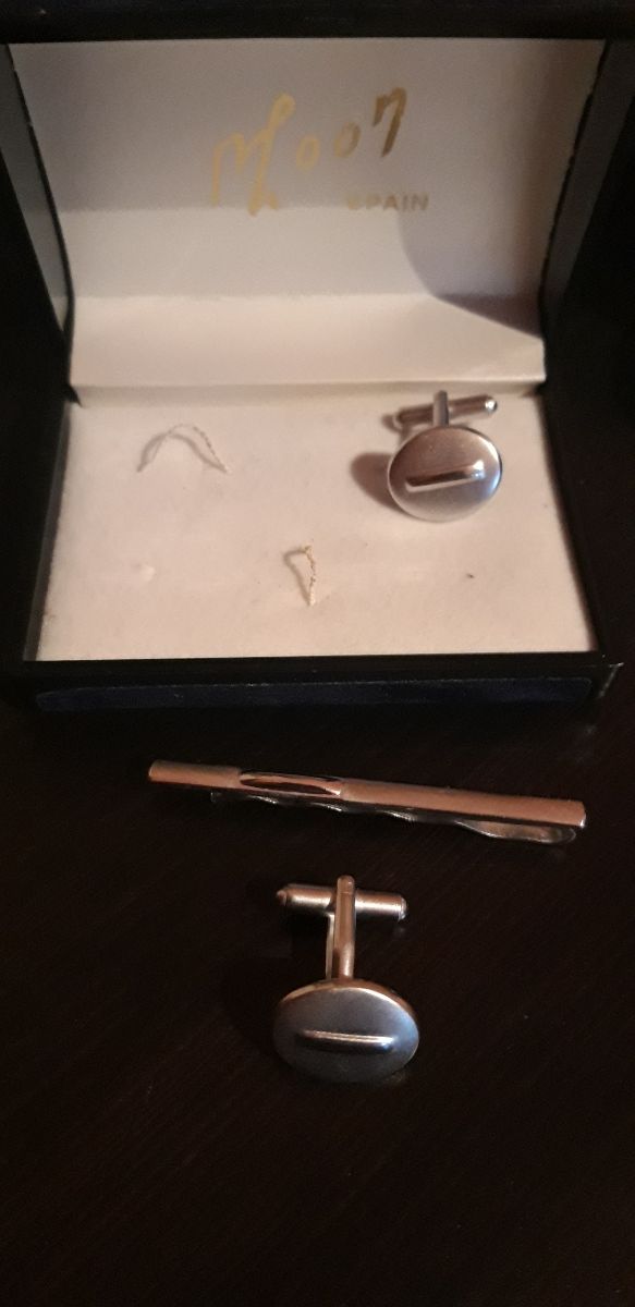 Gemelos y alfiler Moon