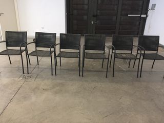 6 sillas jardín. Precio 10€ la unidad de segunda mano por 10 € en