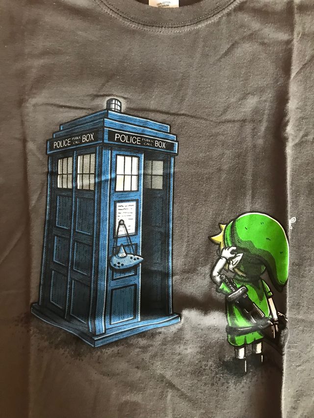 Camiseta Zelda Police Box