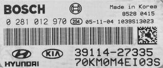 CENTRALITA KIA 0281012970 3911427335