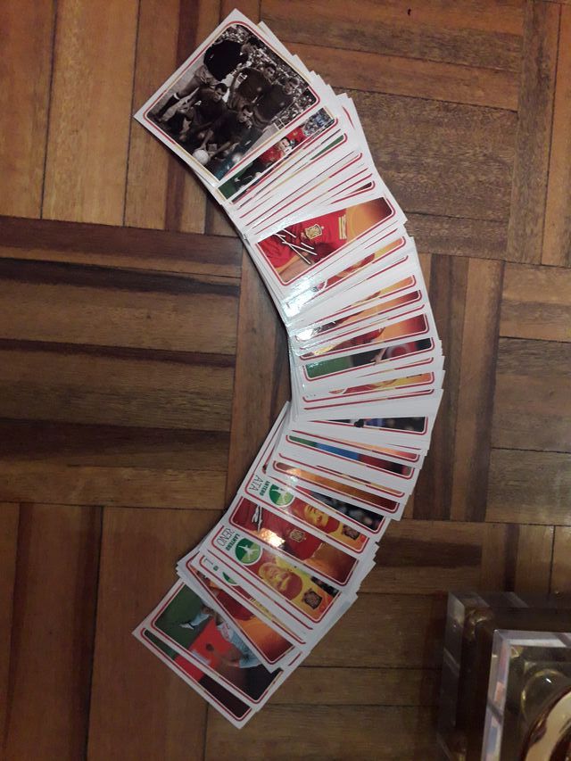 Colección oficial de cromos de la selección