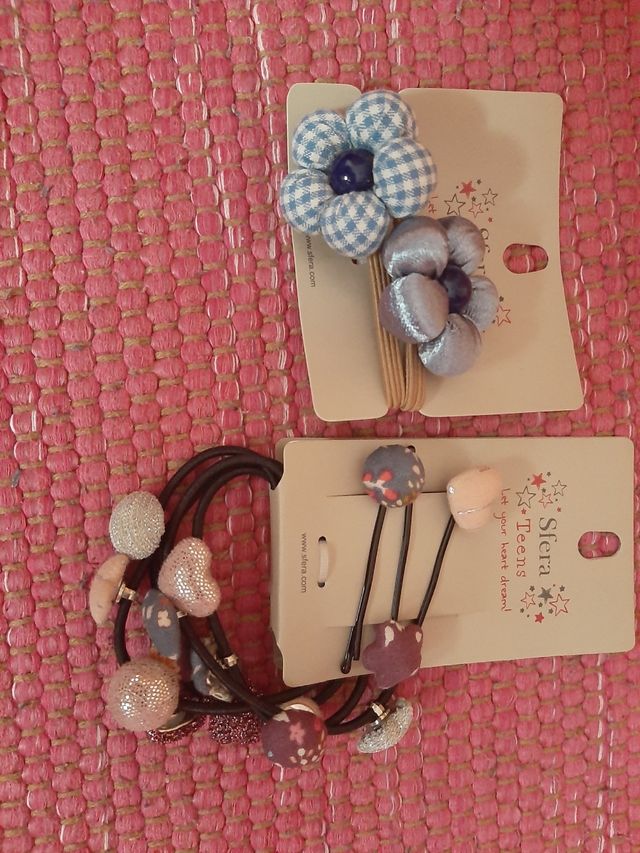 Coletero y Horquillas niña. NUEVAS