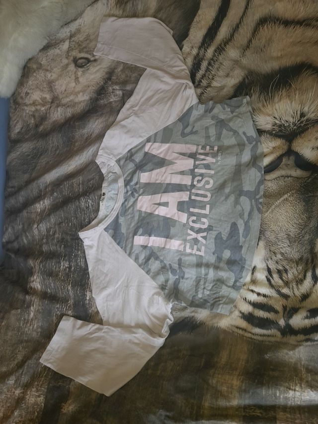 T-shirt militare a mezza manica