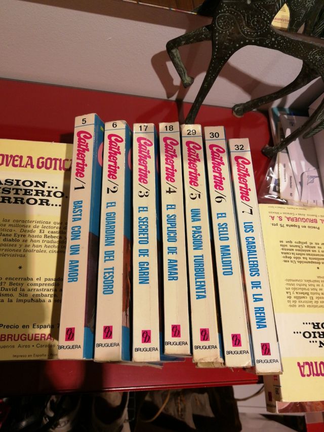 Catherine, colección de libros editorial Bruguera.