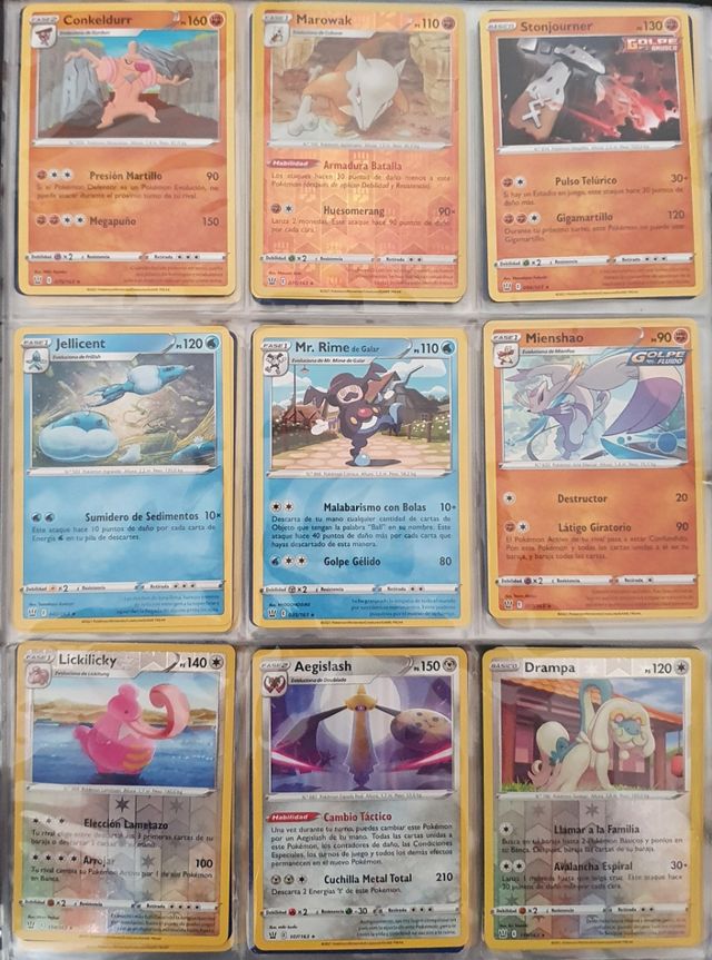 Cartas Pokemon Estilos de combate