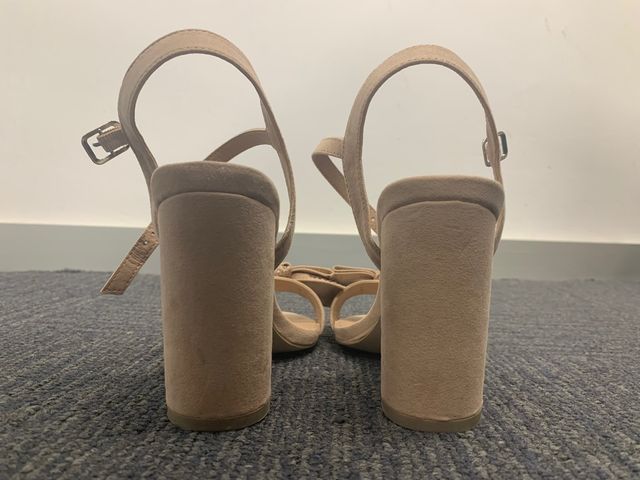 Zapatos sandalias rosa palo 37