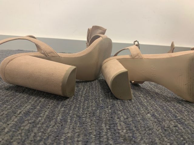 Zapatos sandalias rosa palo 37