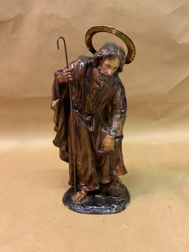 Belen/Pesebre de coleccion antiguo es artesano