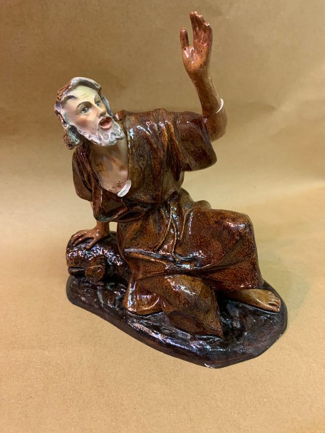Belen/Pesebre de coleccion antiguo es artesano