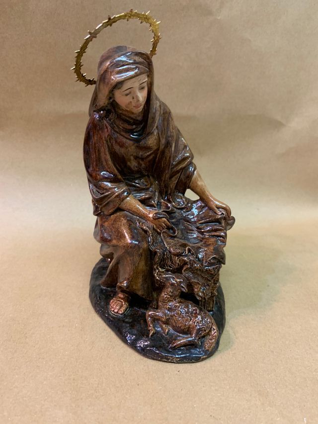 Belen/Pesebre de coleccion antiguo es artesano