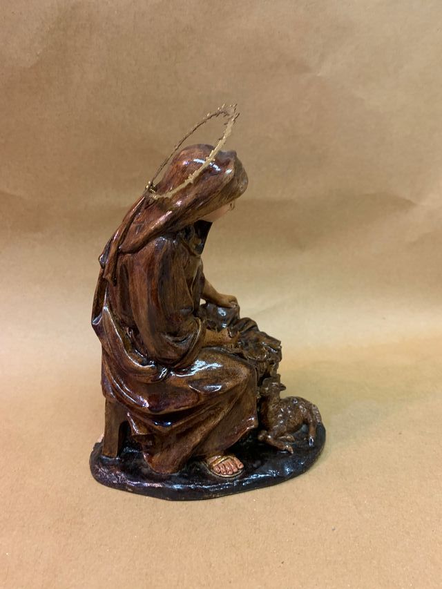 Belen/Pesebre de coleccion antiguo es artesano