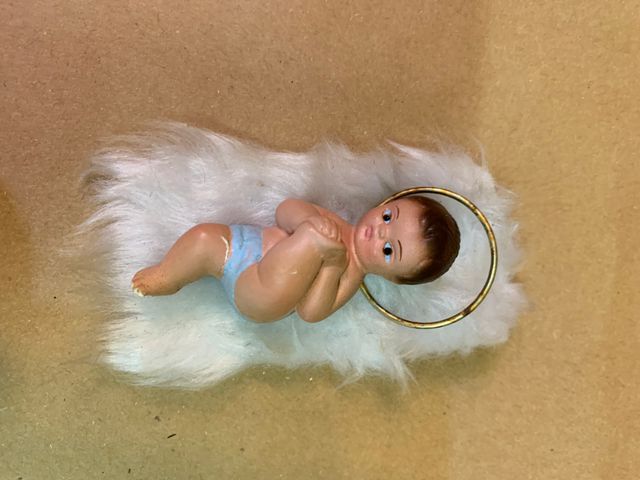 Belen/Pesebre de coleccion antiguo es artesano