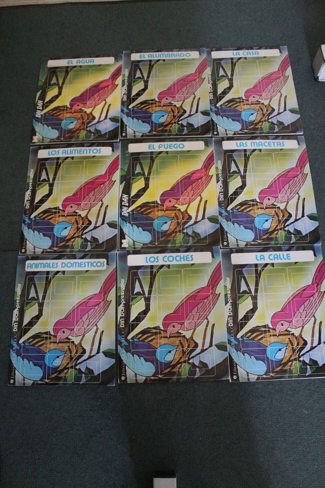 Colección Din Dan 240 diapositivas 1980