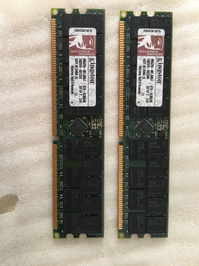 Kit Kingston KTH-DL385/4G da 4 GB (2 x 2 GB) ddr ecc.