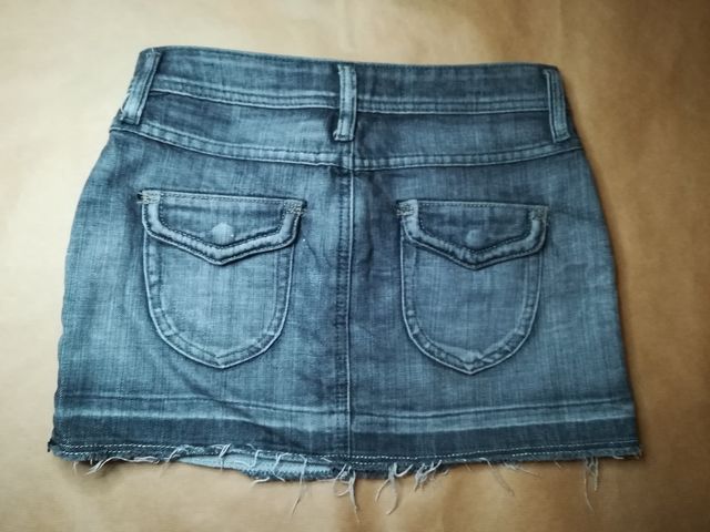 minifalda vaquera Mango