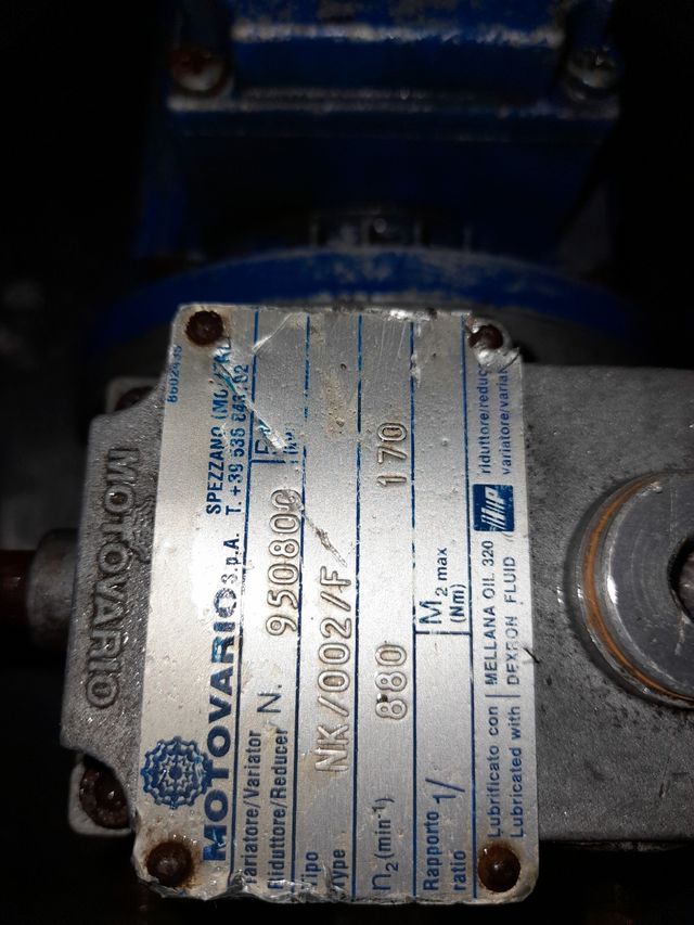 motor Redector variator