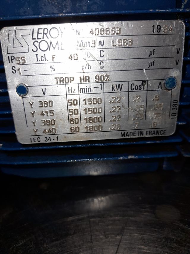 motor Redector variator