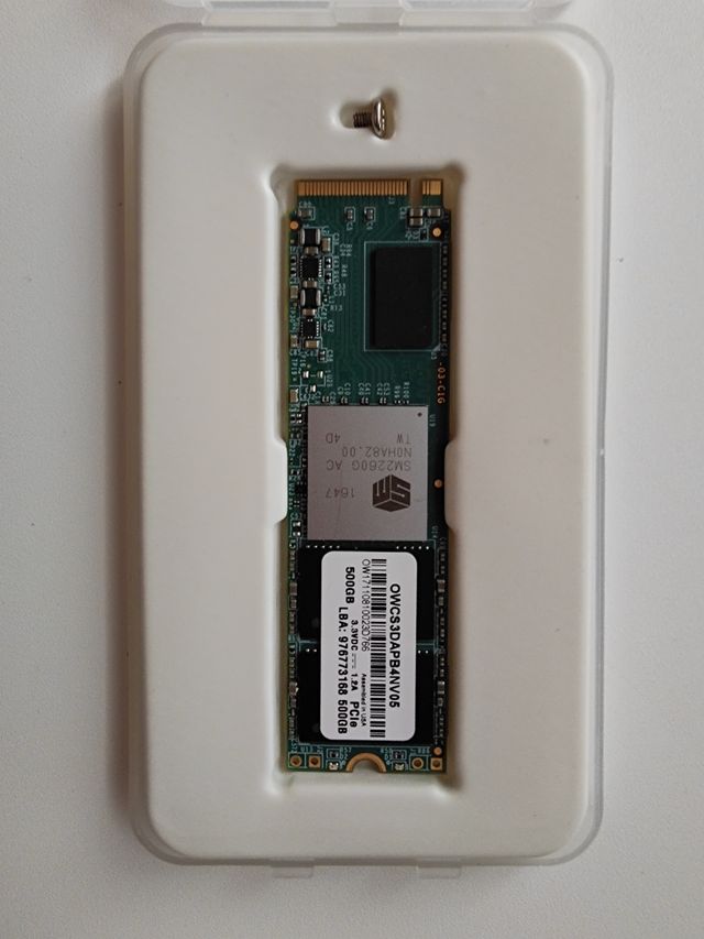 OWC Mercury M.2 NVMe de 500 GB para portátil