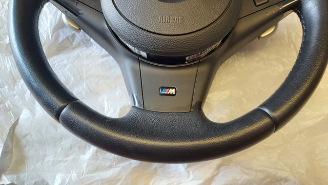 volante con levas bmw m6 año 2007 e63 e64