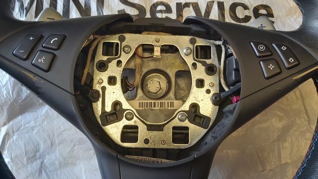 volante con levas bmw m6 año 2007 e63 e64