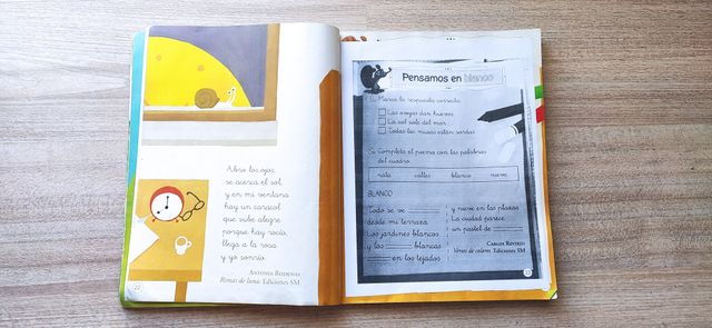 12 colores. SM 1 primaria