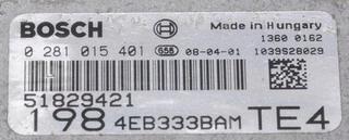 CENTRALITA  FIAT 0281015401 51849376