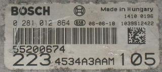 CENTRALITA FIAT 0281012864 51798817