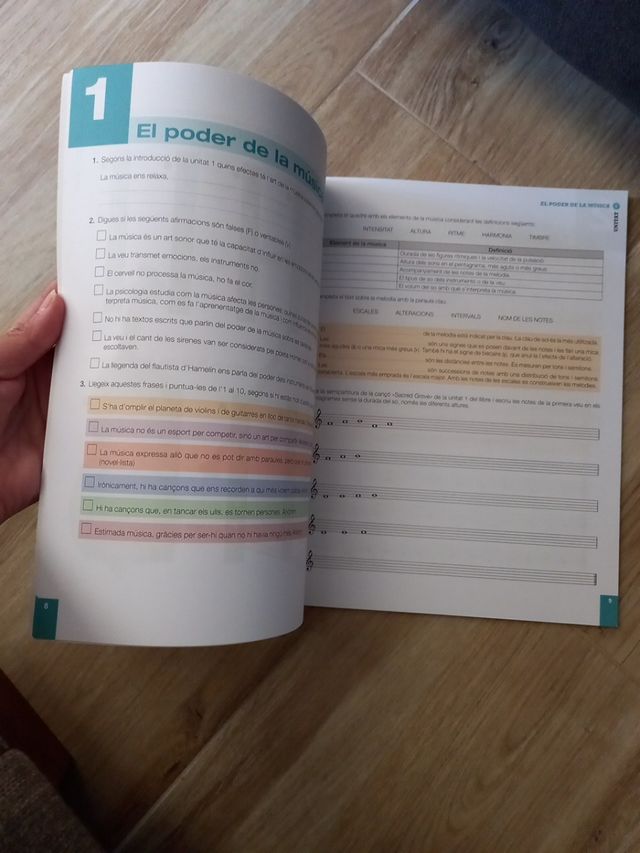 A estrenar Bloc D'Activitats  Música 2 E.S.O