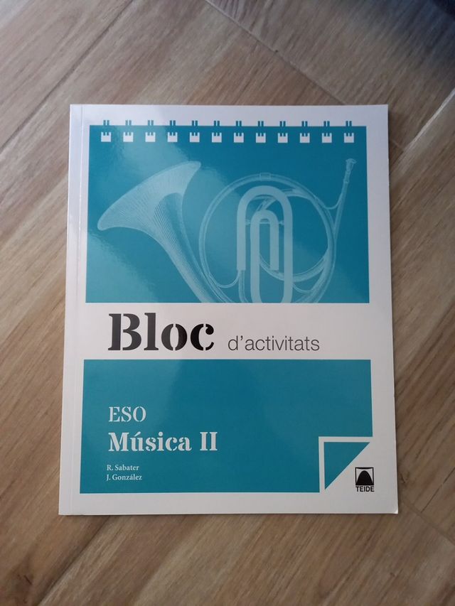A estrenar Bloc D'Activitats  Música 2 E.S.O