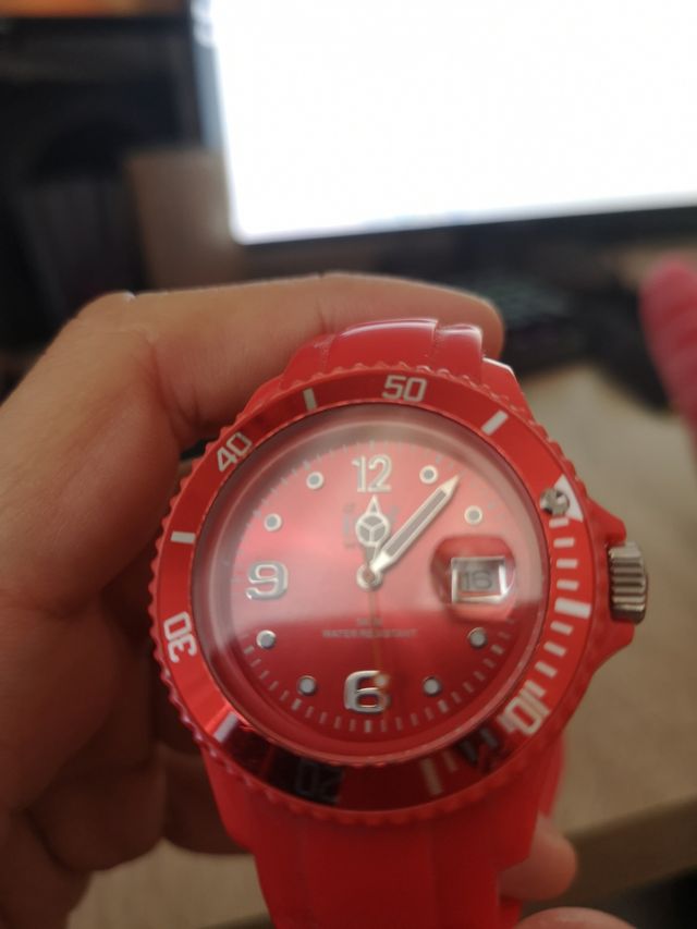 reloj ice watch rojo 