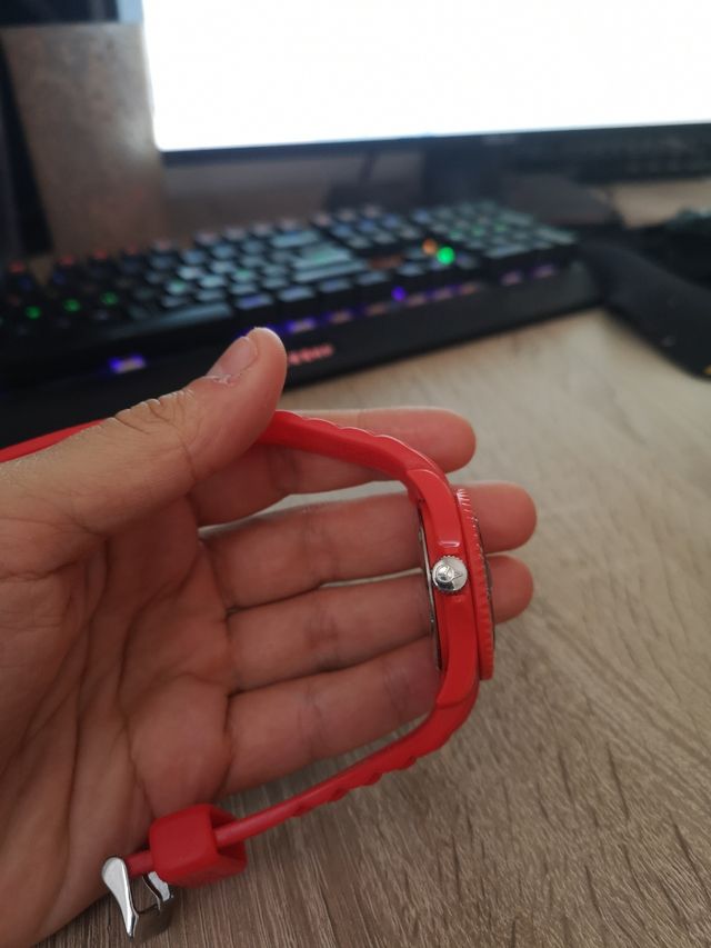 reloj ice watch rojo 