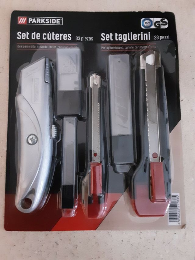 pack de 3 cutters + recambios
