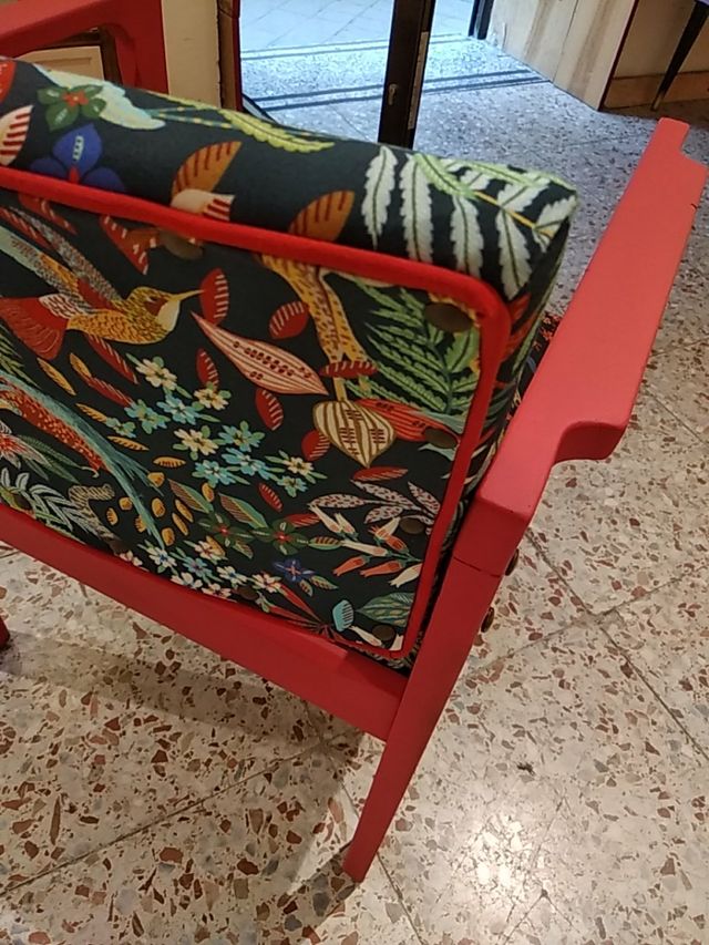 Butaca brazos 70 ́s