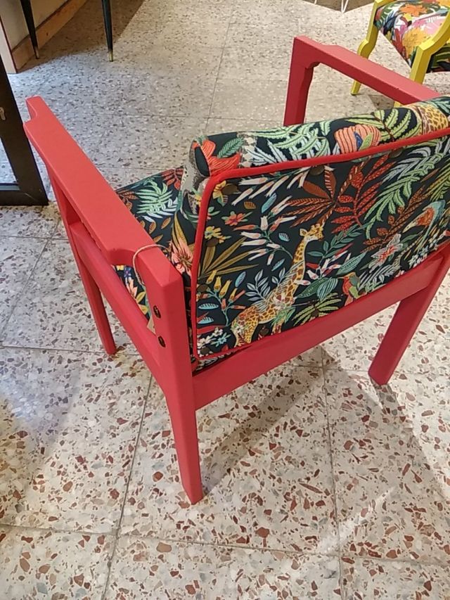 Butaca brazos 70 ́s