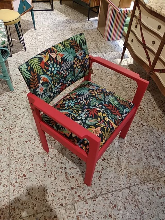 Butaca brazos 70 ́s