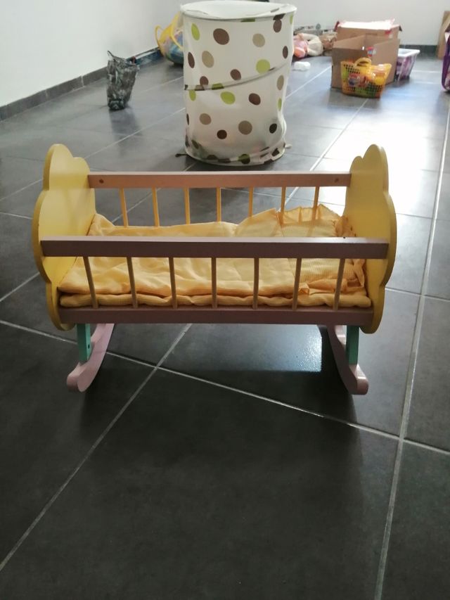 cuna madera juguete