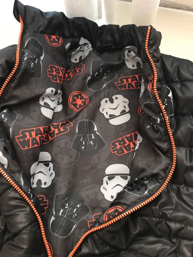 Abrigo cazadora niño stars wars