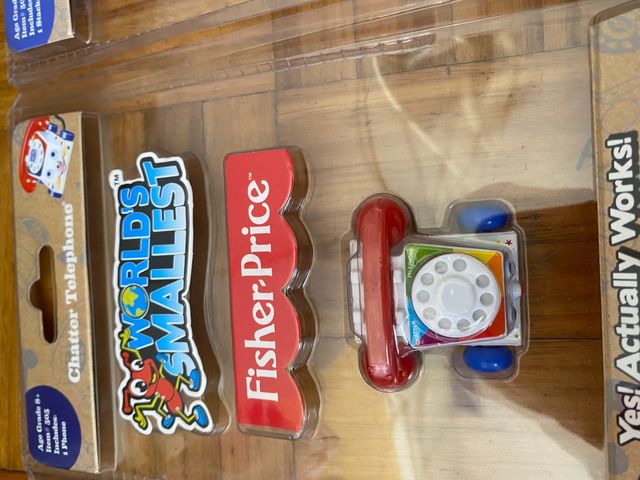 Mini juguetes nuevos