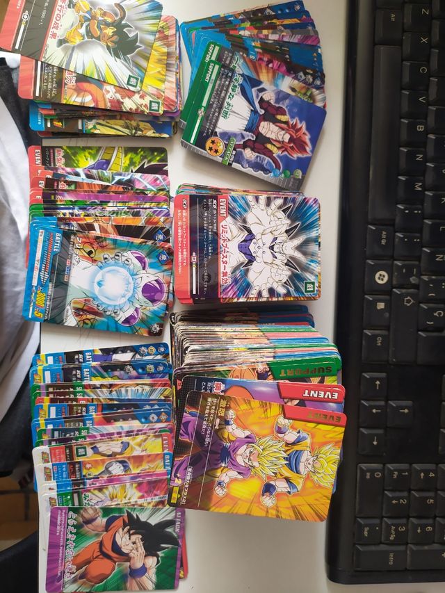 lote dbz carddass