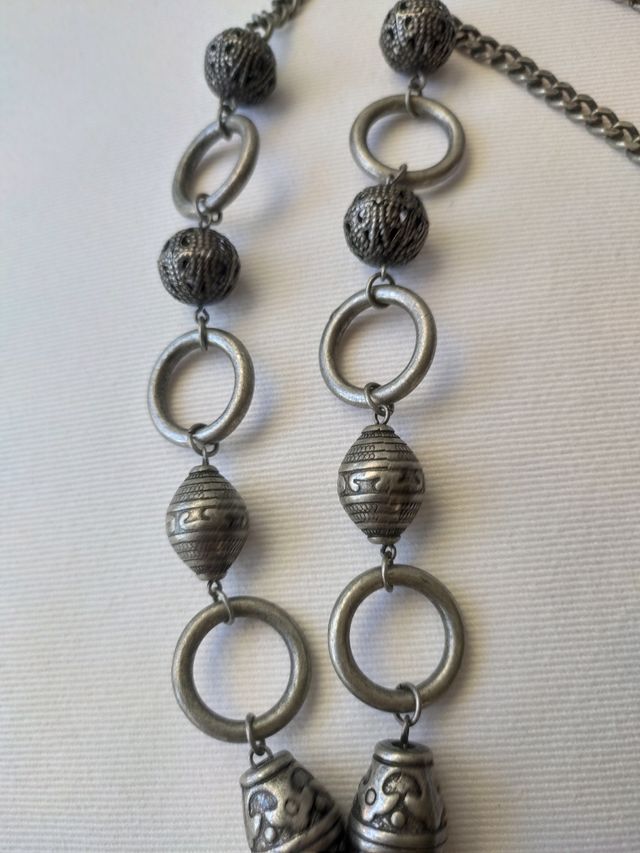 colgante collar peltre