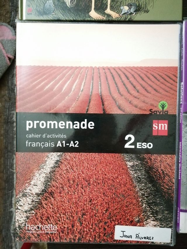 Libros de actividades y lectura 2o Eso.